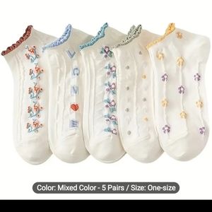 15 Pair Boutique socks 15 pair/set